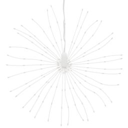 Berkfield Home Christmas Starburst Lights 140 LEDs 4 pcs Cold White 17 cm - thumbnail 5