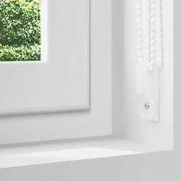 Berkfield Home Roller Blind Blackout White 160x150 cm Fabric Width 156.6 cm Polyester - thumbnail 6