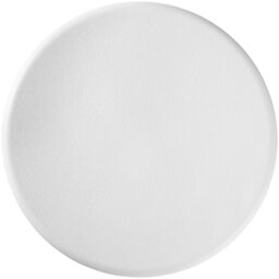 tectake Round Aluminum Shower Stool in White - thumbnail 4