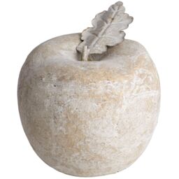 Hill Interiors Distressed Stone Apple in White