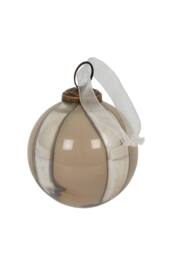 KDMD Silver Ombre Baubles Set of 6 - Elegant Holiday Decor Ornaments - thumbnail 2