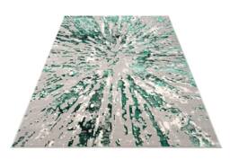 Smart Living Luxury Soft Modern Shimmer Sunset Rug for Living & Bedroom in Emerald - Size: 200 cm x 290 cm - thumbnail 5