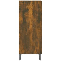 Berkfield Home Sideboard Smoked Oak 69.5x34x90 cm Engineered Wood in Brown - thumbnail 6