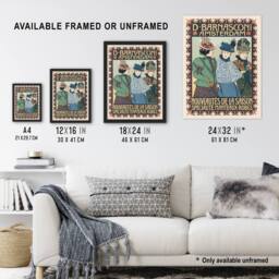 "Artery8 Barnasconi Clothes Advert Vintage Wall Art Print Georg van Caspel - Size: W12"" x H16""" - thumbnail 3