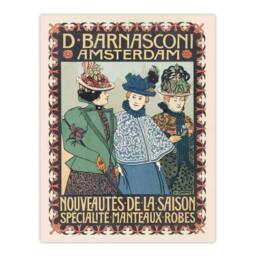 "Artery8 Barnasconi Clothes Advert Vintage Wall Art Print Georg van Caspel - Size: W12"" x H16""" - thumbnail 1