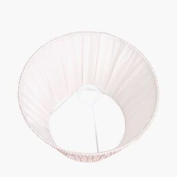 Ruma Red Stripe Mushroom Pleat Tapered Lampshade - Size: 16 inches - thumbnail 4