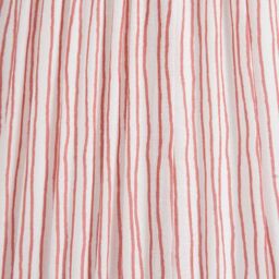 Ruma Red Stripe Mushroom Pleat Tapered Lampshade - Size: 16 inches - thumbnail 6