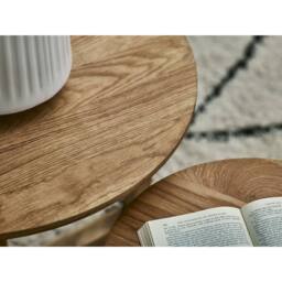Cheshire Nordvik Nest Of 3 Tables in Oak in Light Oak - thumbnail 7