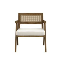 Lemon Pavilion Furniture Arizona Indoor Chair - Weave/Pine - L71.5xW63xH74 cm - Ecru/Smoked in Light Brown - thumbnail 3