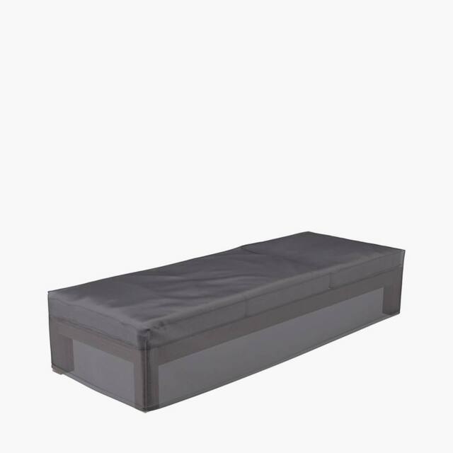 Ruma AeroCover Loungebeds Waterproof Breathable Polyester Cover W210xD75xH40cm in Dark Grey - Size: 1 Pack - image 1