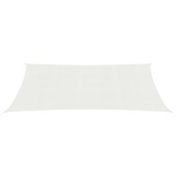 Berkfield Home Sunshade Sail 160 g/m ² White 3x4.5 m HDPE - thumbnail 2