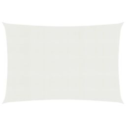 Berkfield Home Sunshade Sail 160 g/m ² White 3x4.5 m HDPE