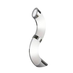 Netlighting Guss Table Lamp GU10 2 Light L1SGU10 Polished Chrome in Silver - thumbnail 1