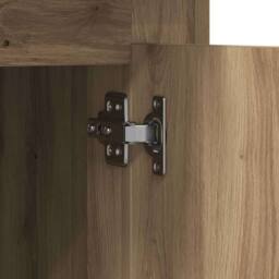 Berkfield Home Traditional Desk with Storage Artisan Oak 50x115x75 cm Engineered Wood in Brown - Size: 50 x 115 x 75 cm - thumbnail 9