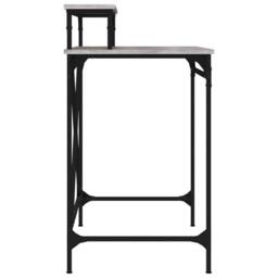 Berkfield Home Desk Grey Sonoma 80x50x90 cm Engineered Wood & Iron - Size: 80 x 50 x 90 cm - thumbnail 6
