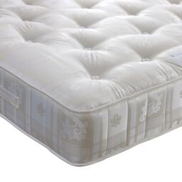Bedmaster Aurora Velvet Ottoman Bed & Majestic 1000 Pocket Sprung Mattress in Grey - Size: Double - thumbnail 5