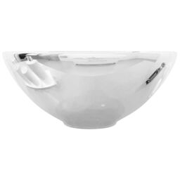 Berkfield Home Wash Basin 32.5x14 cm Ceramic Silver - thumbnail 4