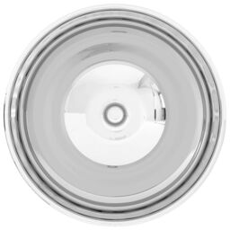 Berkfield Home Wash Basin 32.5x14 cm Ceramic Silver - thumbnail 5