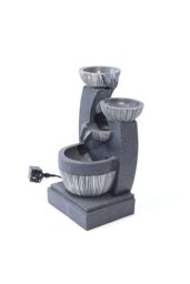 Garden Sanctuary Outdoor Electric Freestanding Garden Fountain Rockery Decor in Natural - thumbnail 5