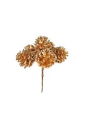 KDMD Gold Cone Bunch H13cm 5 Pack - thumbnail 2