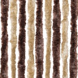 Berkfield Home Insect Curtain Beige & Light Brown 56x200 cm Chenille - thumbnail 6
