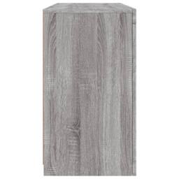 Berkfield Home Sideboard with LED Lights Grey Sonoma 123x37x67 cm - Size: 123 x 37 x 67 cm - thumbnail 7