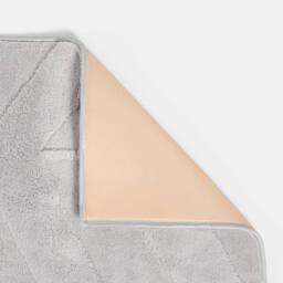 OHS Chevron Carved Rug Soft Floor Carpet Non Slip Area Mat in Grey - Size: 160 cm x 230 cm - thumbnail 5