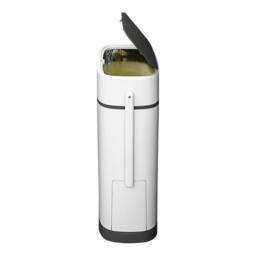 FLAVORA Toilet Brush & Waste Bin Set Bathroom in White - Size: 0.6m2 - thumbnail 6
