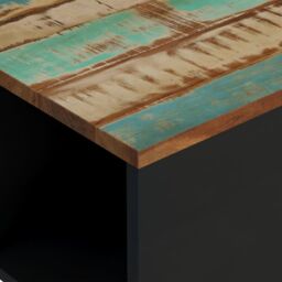 Berkfield Home Coffee Table 60x50x35 cm Solid Wood Reclaimed - Size: 60 x 50 x 35 cm - thumbnail 6