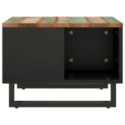 Berkfield Home Coffee Table 60x50x35 cm Solid Wood Reclaimed - Size: 60 x 50 x 35 cm - thumbnail 4