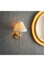 Netlighting Rennes Fitting Only Wall Lamp Antique Brass Plate in Gold - thumbnail 5