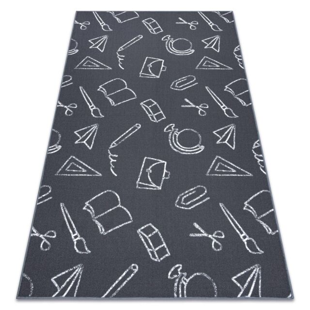 RugsX For Kids Rug in Grey - Size: 100 cm x 150 cm - image 1