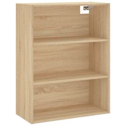 Berkfield Home Highboard Sonoma Oak 69.5x34x180 cm Engineered Wood in Brown - thumbnail 5
