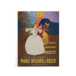 "Artery8 The Old Liqueurs Vintage Advert Canvas Wall Art Print Cappiello - Size: W18"" x H24""" - thumbnail 1