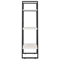 Berkfield Home Storage Shelf White 60x30x105 cm Solid Pine Wood - Size: 60 x 30 x 105 cm - thumbnail 6