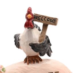 Country Living Resin Stacking Farm Animals in White - thumbnail 5