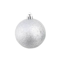 Berkfield Home 100 Piece Christmas Ball Set 3/4/6 cm Silver - thumbnail 5