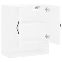 Berkfield Home Wall Cabinet White 60x31x70 cm Engineered Wood - Size: 60 x 31 x 70 cm - thumbnail 6