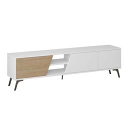 Decortie 'Fiona' TV Unit 180cm for 65 Inch TVs - Modern Multimedia Centre - Size: 2 Pack - thumbnail 2