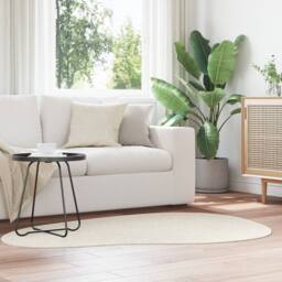 Berkfield Home Rugs Cream Polyester 120 x 170 cm Area Rugs Other - Size: Medium - thumbnail 4