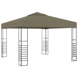 Berkfield Home Garden Marquee 3x3 m Taupe 180 g/m ² in Beige - thumbnail 1