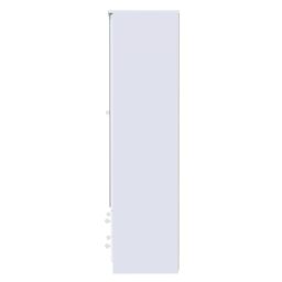 Ready Assembled 2 U Stratford Tall 2 Door 2drw Mirrored Wardrobe (Ready Assembled) in White - thumbnail 2
