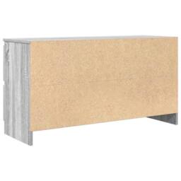 Berkfield Home TV Cabinet Grey Sonoma 100x35x54 cm Engineered Wood - Size: 100 x 35 x 54 cm - thumbnail 8