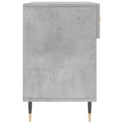 Berkfield Home Shoe Bench Concrete Grey 102x35x55 cm Engineered Wood - Size: 102 x 35 x 55 cm - thumbnail 7