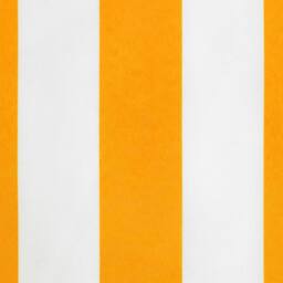 Berkfield Home Replacement Fabric for Awning Valance Yellow & White Stripe 4 m - thumbnail 5
