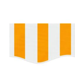 Berkfield Home Replacement Fabric for Awning Valance Yellow & White Stripe 4 m - thumbnail 4