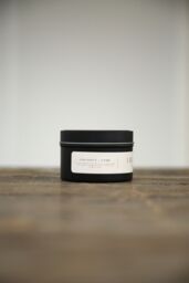 Imvelo Candle Co Travel Tin - Coconut + Lime in Black - thumbnail 1