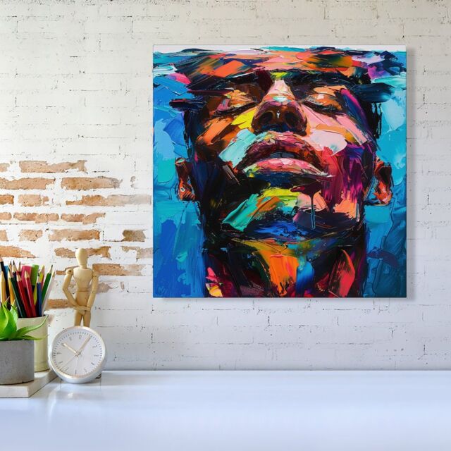 Warren Reed - Designer Radiant Reflection Canvas - Size: w10 inch x h10 inch - image 1