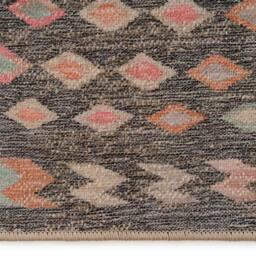 Kukoon Grey Machine Washable Jute Boho Style Distressed Living Room Area Rug - Size: 160 cm x 230 cm - thumbnail 7