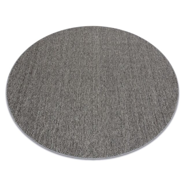 RugsX Casablanca Loom Rug in Grey - Size: 200 cm diameter - image 1